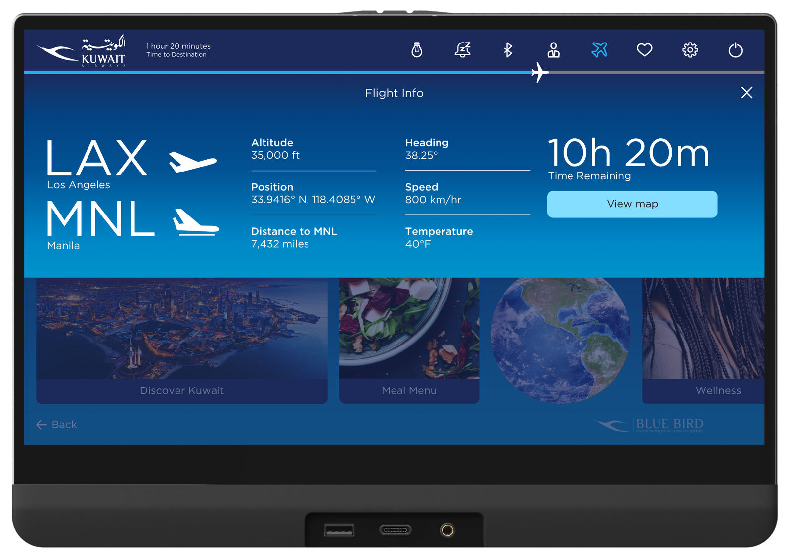 kuwait flight info